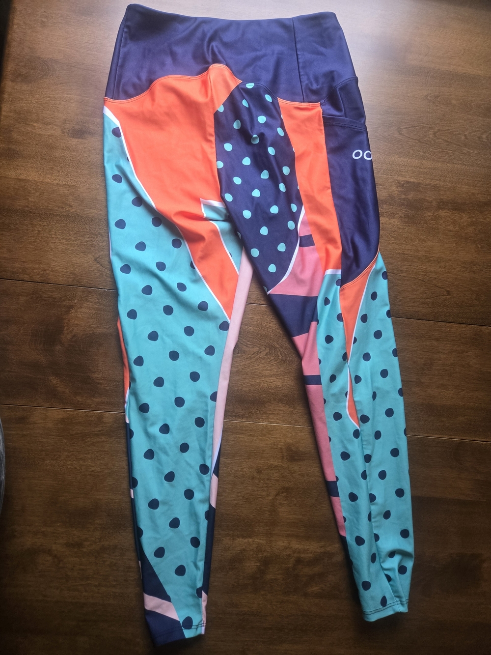 Loony Legs Compression Leggings XL Multicolor High Rise Workout Yoga Pants - Picture 2 of 6